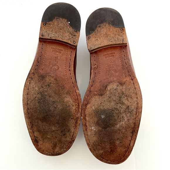 Cole Haan Penny Loafer light brown leather size men’s 9 - Picture 8 of 14